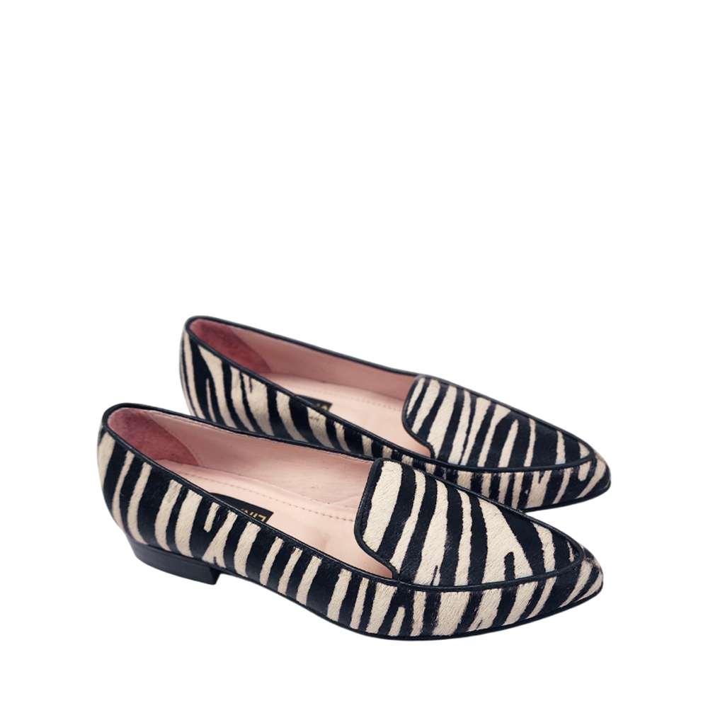 Mocasin print cebra